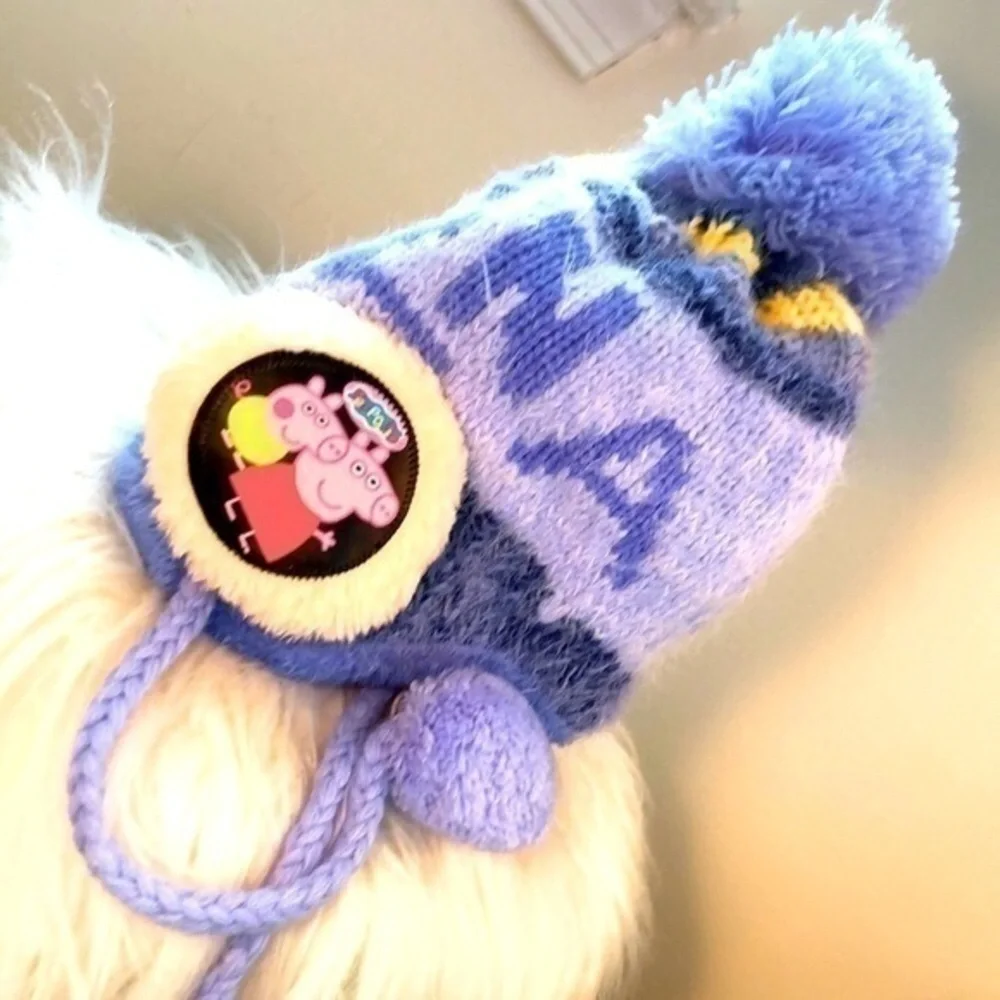 PEPPA PIG 🐷 | Blue PEPPA Pig Pom-Pom Hat, OS
